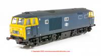 3536 Heljan Class 35 Hymek Diesel Locomotive number D7061 in BR Blue livery with full yellow ends - weathered